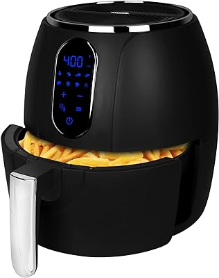 Kalorik 3.2 Quart Digital Air Fryer, Black (Renewed)