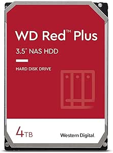 Western Digital ウエスタンデジタル 4TB 内蔵 HDD WD Red Plus NAS RAID (CMR) 3.5インチ WD40EFZX-EC 【国内正規代理店品】