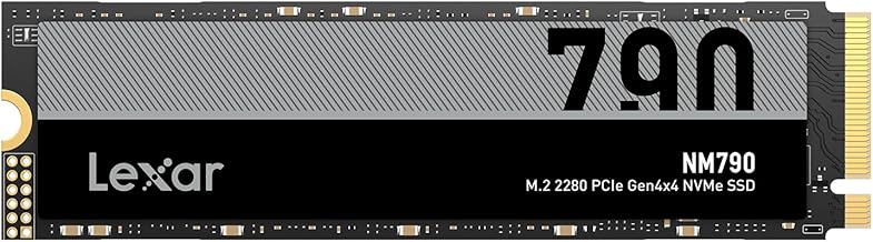 Lexar SSD PCIe Gen4x4 M.2 NVMe 2280 with Graphene Heat Dissipation Sheet, PS5 Operation Verified R: 7400MB/s W: 6500MB/s N...