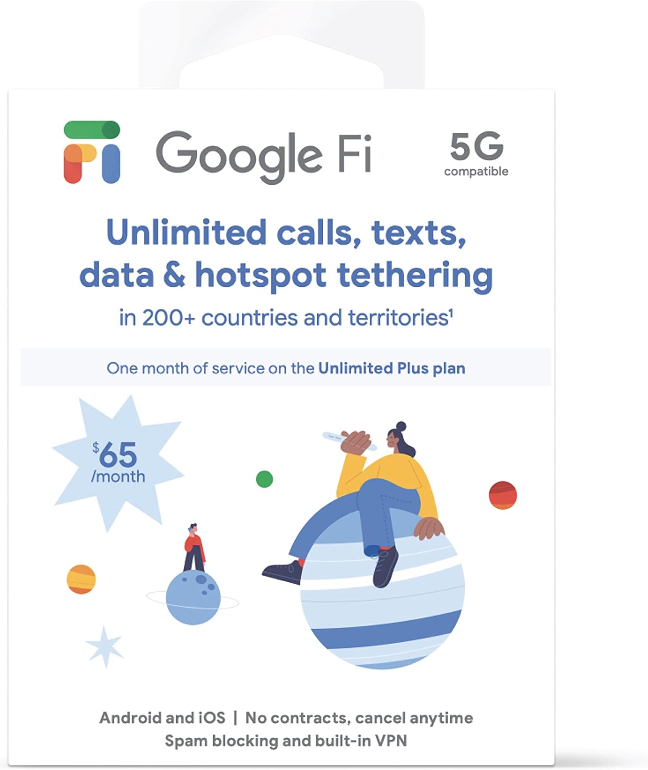 Google Fi Unlimited Plus SIM Kit