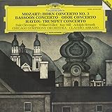 モーツァルト Mozart ホルン協奏曲 Horn concerto K.447 ファゴット協奏曲 Fagotto concerto K.191 オーボエ協奏曲 Oboe concerto K.314 ハイドン Haydn トランペット協奏曲 Trumpet concerto DGG 415 1041 DE Original