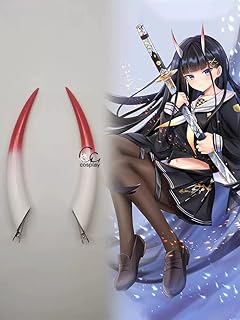 [1767] アズールレーン(アズレン) 能代 ノシロ コスプレ 道具 髪飾り 角 仮装 漫遊展 撮影 観賞 ハロウィン クリスマス