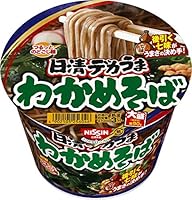 日清食品 デカうま わかめそば 106g ×12個