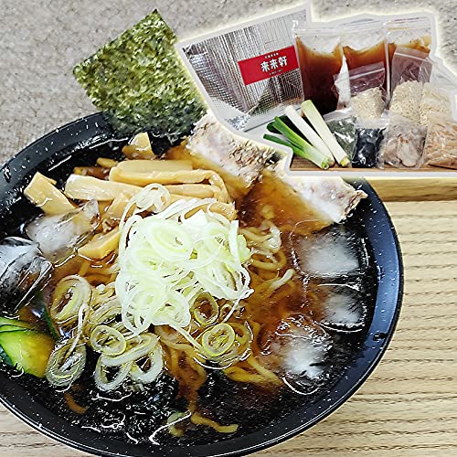 山形名物冷やしラーメン 3食分 (麺・スープ・具材付き) クール便 飯豊町