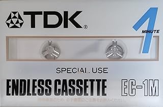 TDK エンドレス カセットテープ 1MINUTE エンドレステープ EC-1M