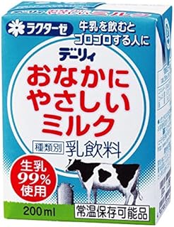 南日本酪農協同 デーリィおなかにやさしいミルク 200ml×24本