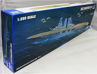 トランペッター 1/350 米海軍 空母 CV-3 サラトガ プラモデル