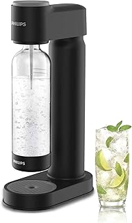 PHILIPS 炭酸水メーカー ソーダメーカー 炭酸飲料ストリーミングマシン 1L炭酸ボトル付き Seltzer Fizzy Water Maker ねじ込み式 60L CO2 カーボネーターに対応 (付属しません)