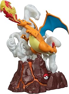 Pokémon Charizard Deluxe Collector’s Statue - 13-Inch Deluxe Collector’s Statue with Light Up Function