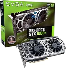 EVGA GeForce GTX 1080 Ti SC2 Gaming, 11GB GDDR5X, iCX Technology - 9 Thermal Sensors & RGB LED G/P/M, Asynch Fan, Optimize...