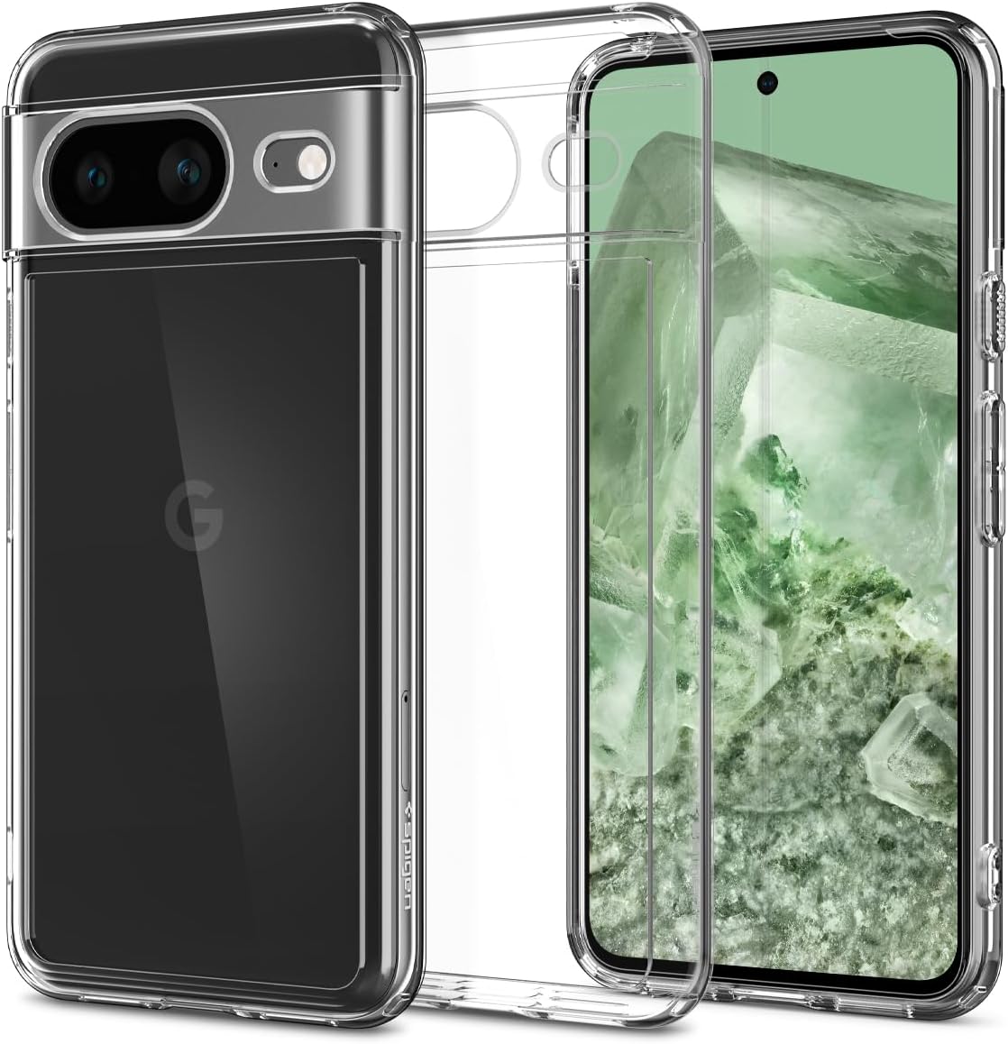 Spigen Ultra Hybrid Designed for Pixel 8 Crystal Clear