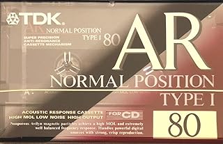 TDK カセットテープ AR 80分 AR-80R