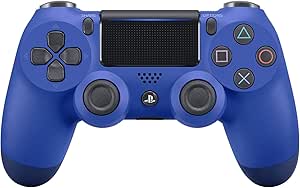 ワイヤレスコントローラー (DUALSHOCK 4) ウェイブ・ブルー (CUH-ZCT2J12)