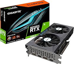 Gigabyte GeForce RTX 3060 Ti Eagle OC 8G (REV2.0) Graphics Card, 2X WINDFORCE Fans, LHR, 8GB 256-bit GDDR6, GV-N306TEAGLE ...