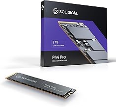 Solidigm™ P44 Pro Series 2TB PCIe GEN 4 NVMe 4.0 x4 M.2 2280 3D NAND Internal Solid State Drive, Read/Write Speed up to 70...