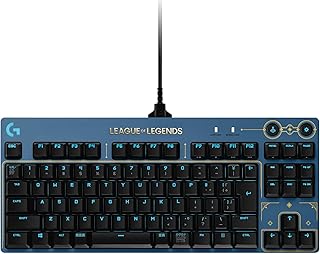 Logicool G PRO ゲーミングキーボード LoL テンキーレス GXスイッチ タクタイル 有線 メカニカル キーボード 静音 日本語配列 LIGHTSYNC RGB 着脱式ケーブル G-PKB-002LOL2 国内正規品 メーカー2年保証