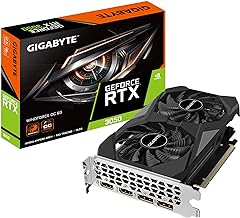 GIGABYTE GeForce RTX 3050 WINDFORCE OC 6G Graphics Card, 2X WINDFORCE Fans, 6GB GDDR6 96-bit GDDR6, GV-N3050WF2OC-6GD Vide...