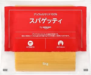 by Amazon Happy Belly (ハッピーベリー) スパゲッティ 1.6mm 5kg