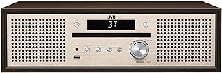 JVCケンウッド JVC NX-W30 ミニコンポ Bluetooth 4.2 EDR 搭載 ウッドキャビネット ウォールナット ONEBODY CD/FM/USB/スマホ対応 スリープタイマー搭載