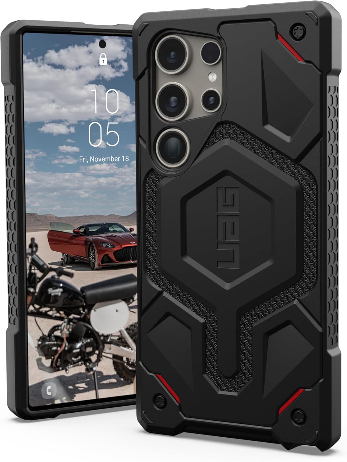 UAG Samsung Galaxy S24 Ultra Case Monarch Kevlar