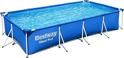 Bestway Steel Pro 4M / 13Ft Rectangular Above Ground Frame Pool