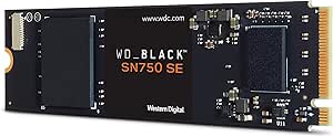 Western Digital ウエスタンデジタル 内蔵SSD 250GB WD Black SN750SE ゲーム向け PCIe Gen4 M.2-2280 NVMe WDS250G1B0E-EC【国内正規代理店品】