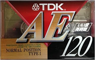 TDK AE120 録音用カセットテープ　120分　ノーマル