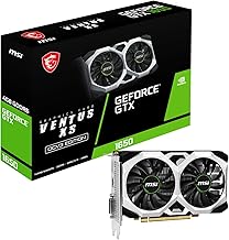 MSI Gaming GeForce GTX 1650 128-Bit HDMI/DP/DVI 4GB GDRR6 HDCP Support DirectX 12 VR Ready OC Graphics Card (GTX 1650 D6 V...