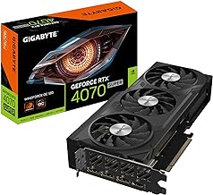 GIGABYTE GeForce RTX 4070 Super WINDFORCE OC 12G Graphics Card, 3X WINDFORCE Fans, 12GB 192-bit GDDR6X, GV-N407SWF3OC-12GD...