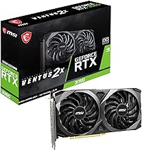 MSI Gaming GeForce RTX 3060 12GB 15 Gbps GDRR6 192-Bit HDMI/DP PCIe 4 Torx Twin Fan Ampere OC Graphics Card