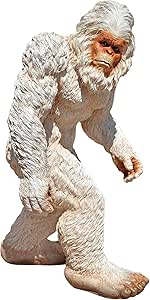 Design Toscano DB5383049 Abominable Snowman Yeti Statue, Large, White