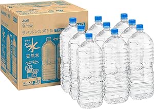 【Amazon.co.jp限定】 #like(タグライク) アサヒ おいしい水 天然水 ラベルレスボトル 2L×9本