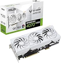 ASUS TUF Gaming GeForce RTX 4070 Ti Super BTF White OC Edition 16GB GDDR6X (NVIDIA DLSS 3, (GC-HPWR) Gold Finger, PCIe 4....