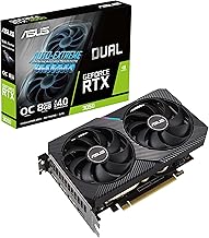 ASUS Dual NVIDIA GeForce RTX 3050 OC Edition Gaming Graphics Card - PCIe 4.0, 8GB GDDR6 Memory, HDMI 2.1, DisplayPort 1.4...