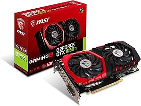 MSI Computer Video Graphic Cards GeForce GTX 1050 TI GAMING X 4G, 4GB