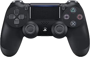 【純正品】ワイヤレスコントローラー (DUALSHOCK 4) ジェット・ブラック (CUH-ZCT2J)