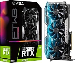 EVGA 11G-P4-2487-KR GeForce RTX 2080 Ti Ftw3 Ultra, Overclocked, 2.75 Slot Extreme Cool Triple + iCX2, 65C Gaming, RGB, Me...