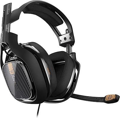 ASTRO Gaming A40 TR Gaming Headset for PC, Mac - Black (2017 Model)