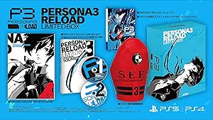 PERSONA3 RELOAD LIMITED BOX【同梱物】P4GBGMセット &amp; S.E.E.S.制式戦闘服腕章 &amp; PERSONA3 RELOAD ART BOOK &amp; PERSONA3 RELOAD Original Sound Track &amp; P4G八十神高校コスチュームセット＆P4GペルソナセットDLC - PS5