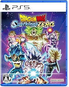 ドラゴンボール Sparking! ZERO -PS5 【Amazon.co.jp限定】オリジナルデジタル壁紙（PC）配信 ＆ 【早期購入特典】 プレイアブルキャラクター早期解放（ ゴジータ、ゴジータ 超サイヤ人、ゴジータ 超サイヤ人ゴッド超サイヤ人、ブロリー、ブロリー 超サイヤ人、ブロリー 超サイヤ人 フルパワー）、プレイアブルキャラクター 1体解放ができるコード 封入