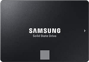 Samsung 870 EVO SATA III SSD 1TB 2.5” Internal Solid State Drive, Upgrade PC or Laptop Memory and Storage for IT Pros, Creators, Everyday Users, MZ-77E1T0B/AM