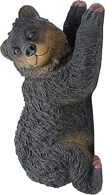 Design Toscano NG33988 Yonva, the Climbing Bear Sculpture,Single