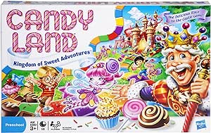 Hasbro Gaming Candy Land Kingdom Of Sweet Adventures Board Game For Kids Ages 3 &amp; Up (Amazon Exclusive)