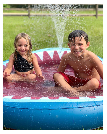 sprinkler pool