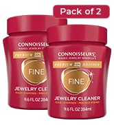 CONNOISSEURS Premium Edition Jewelry Cleaner Solution Pick from Delicate, Fine or Silver Jewelry ...