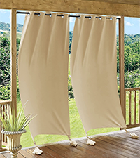 outdoor curtains