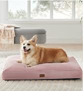 Bedsure Entire Waterproof Large Dog Bed - 4 inch Thicken Up to 80lbs Large Dog Bed with Removable...