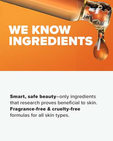 We Know Ingredients - Smart, safe beauty - our products are cruelty-free &amp; fragrance-free