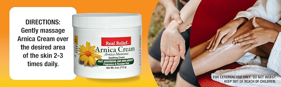 Real Releif Arnica montana cream 