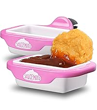 Saucemoto Sauce Holder for Car, Pink